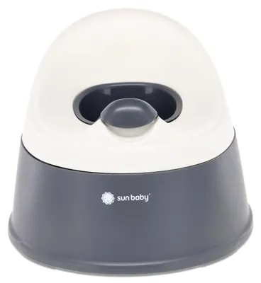 Produktbild von Töpfchen Toilettentrainer Kinder Töpfchen Kindertoilette Babytopf WC Toilettentrainer Anti-Rutsch grau Sun Baby