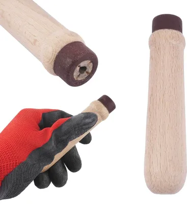 Produktbild von Feilengriff 115 mm Griff für Fielengriff Holzgriff, IN ANDEREN ANGEBOTEN Auch 75 95 115 135 155 mm, Griffstück für Feile Feilenstiel