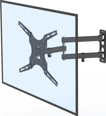 Produktbild von FCH TMX400 TV Wandhalterung Neigbar max.VESA 400x400mm für 26-55zoll TV/Monitor mit Wasserwaage, Schwarz
