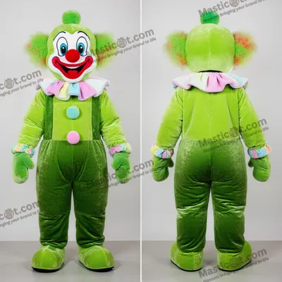 Imagen del producto de Mascota MASTICOT de Payaso Verde Lima en Dibujos Animados