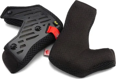 Produktbild von 100% Aircraft cheek pad black 20mm