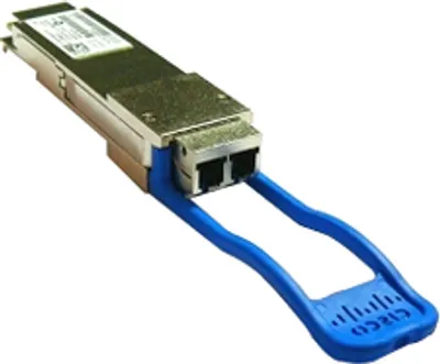Produktbild von Cisco QSFP-40GE-LR4=, 40000 Mbit/s, QSFP+, LC, LR, 40GBASE-LR4, Faseroptik