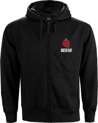 Obrázek produktu pro Green Day - "American Idiot" dámská mikina s kapucí RO185 (M) (Černá)