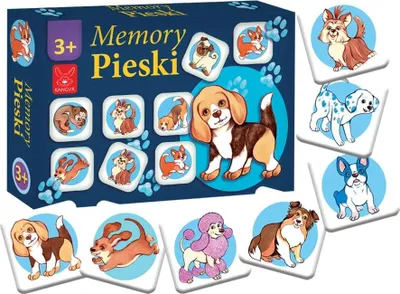 Immagine prodotto di KANGUR Gioco di memoria Cani 40841