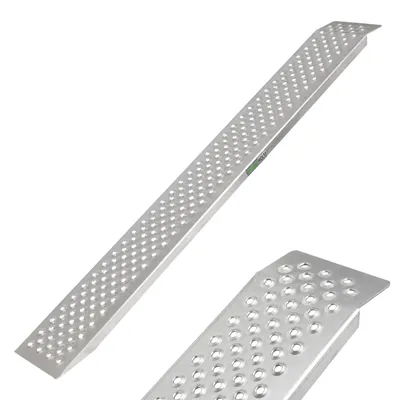 Produktbild von TRUTZHOLM 1x Auffahrrampe Alu Länge 150 cm Traglast 200 kg Verladerampe rutschhemmend starr
