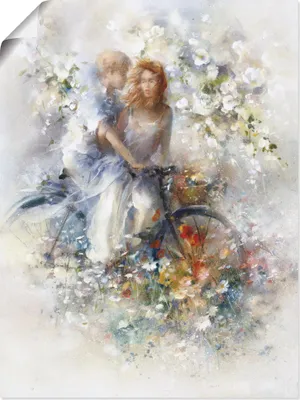 Produktbild von ARTland Poster Frühling II Größe: 45x60 cm