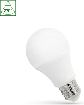 Image de Spectrum LED Ampoule forme poire A60 9W = 70W E27 mat 980lm lumière du jour 6000K blanc froid