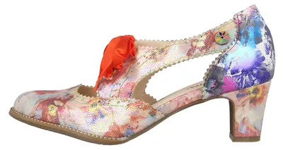 Produktbild von Laura Vita Pumps in Übergrößen Mehrfarbig ELCODIEO 0422 Corail große Damenschuhe