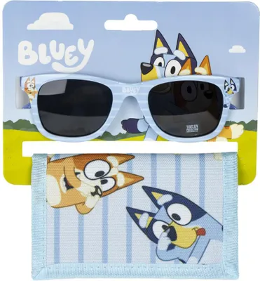 Produktbild von Set aus Sonnenbrille und Portemonnaie Bluey Blau