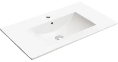 Obrázek produktu pro sklokeramikaO - Umyvadlo keramické Todo - nábytkové - bílá lesklá - 81x46,5 cm