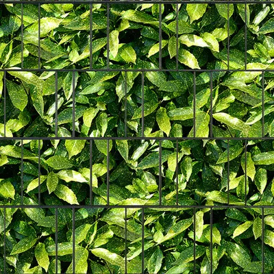 Produktbild von Bedruckter Sichtschutz AUKUBE Zaun Sichtschutzstreifen 2,5m x 2,0m