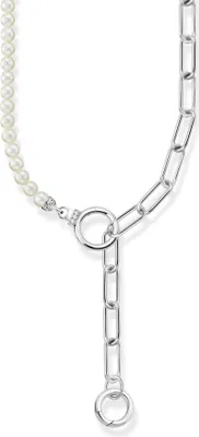 Produktbild von Thomas Sabo KE2193-167-14-L47v Damenhalskette Silber mit Perlen