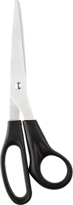 Produktbild von 48x Universalschere 21cm lang mit Kunststoffgriff schwarz