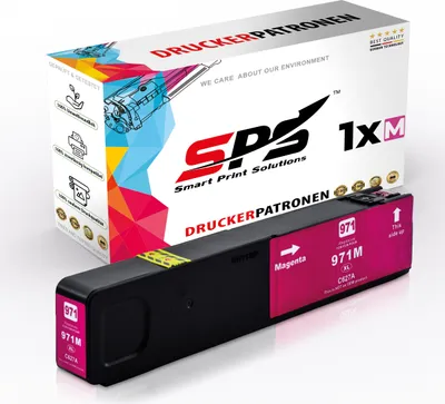 Produktbild von 1x Kompatibel HP 971XL Druckerpatrone Magenta für HP Officejet Pro X451DW