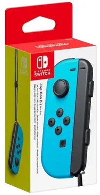 Image de Manette Joy-Con gauche Bleu Néon Nintendo Switch