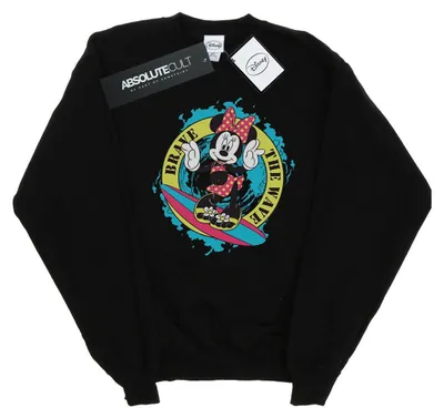 Image de Disney - Sweat-shirt « Brave The Wave » pour homme BI38100 (3XL) (noir)