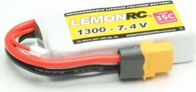Produktbild von LiPo Akku LEMONRC 1300 - 7.4V (35C)