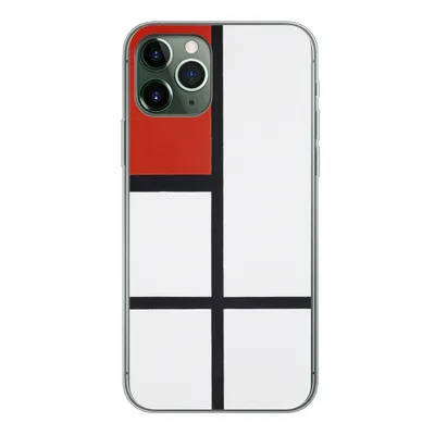 Produktbild von MuchoWow® Handyhülle Schutzhülle Hülle für iPhone 11 Pro Komposition - Piet Mondrian Silikon Softcase Handy Hülle - Handy