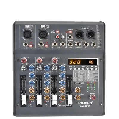 Zdjęcie produktu dla Mikser audio, 320 efektów DSP, 4 kanały, wtyczka EU