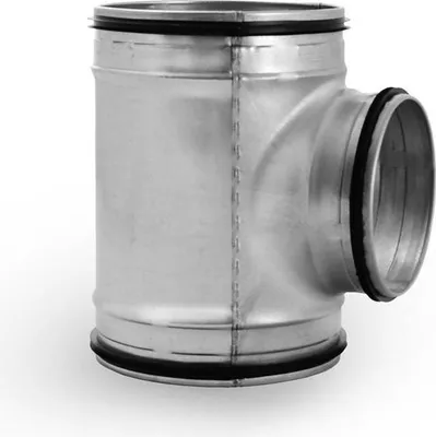 Productafbeelding van T-stukken met tussenstukken TPCL-125-125