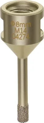 Produktbild von Diewe Fliesen Diamantbohrer Premium 7 Fliesenbohrer für Winkelschleifer M14 ø 6mm