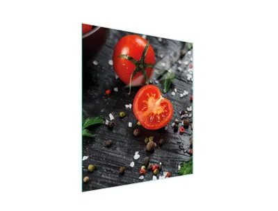 Immagine prodotto di Tagliere in vetro 45x52 pomodoro