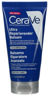 Produktbild von CeraVe ultra reparierender Balsam für trockene und raue Haut, 50 ml Balsam