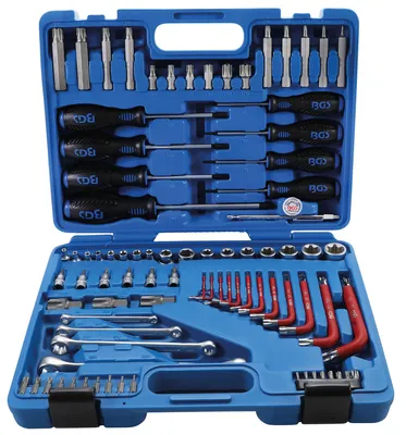 Produktbild von BGS 7849 T-Profil & E-Profil Werkzeugsortiment, 6,3 (1/4) + 12,5 (1/2), 84 tlg.