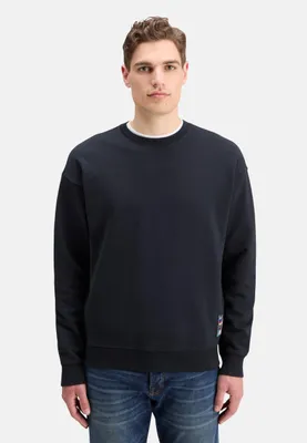 Produktbild von Scotch & Soda Front Back Artwork Sweatshirt Schwarz L Mann Schwarz L