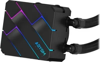 Immagine prodotto di ABYSM Oceanic Tide 360 ARGB, Raffreddatore a liquido all-in-one, 12 cm, nero