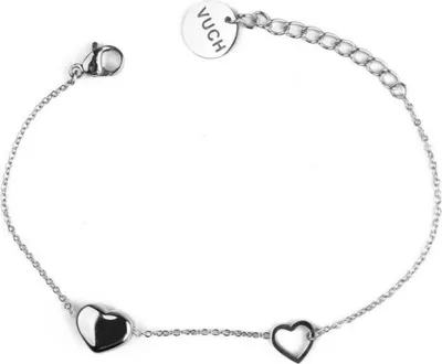 Productafbeelding van Romantische stalen armband, zilverkleurig