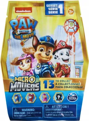 Obrázok produktu pre PAW Patrol PAW FGR MicroMovieFigure BP INTL GML, 3 rok / roky, Rôzne farby