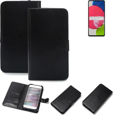 Produktbild von K-S-Trade Handyhülle Schutzhülle kompatibel mit Samsung Galaxy A52s 5G Handy Schutz Hülle Handyhülle Bumper schwarz 1x