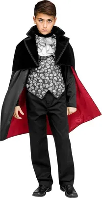 Produktbild von Vampirprinz - Halloween Kostüm Kinder Junge Kindergröße: 146-152