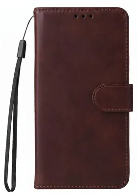 Zdjęcie produktu dla Etui Avizar, portfel dla telefonu Xiaomi 17T Pro, imitacja skóry , z funkcją stojaka, kolor brązowy