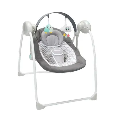 Immagine prodotto di BADABULLE - Altalena confortevole - Bianco/Grigio