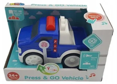 Produktbild von Adar Polizeiauto Spielzeugauto mit Licht und Ton