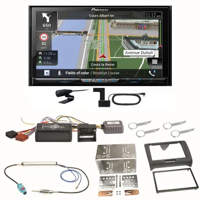 Produktbild von Pioneer AVIC-Z830DAB Navigation Bluetooth CD USB MP3 Einbauset für Audi TT 8J