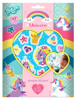 Immagine prodotto di Adesivo per finestra Totum unicorno
