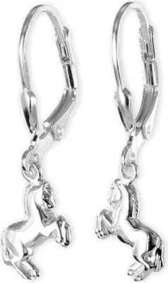 Produktbild von Kinderohrringe Silber Kinder Ohrringe Pferd Kinderschmuck