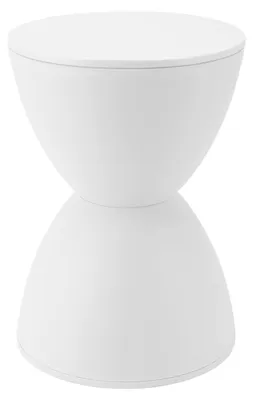 Produktbild von Sanduhrförmiger Hocker - Multifunktionaler Kunststoffhocker 30cm Durchmesser 42cm Höhe