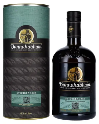 Produktbild von Bunnahabhain Stiùireadair Islay Single Malt Scotch Whisky in Geschenkpackung | 46,3 % vol | 0,7 l