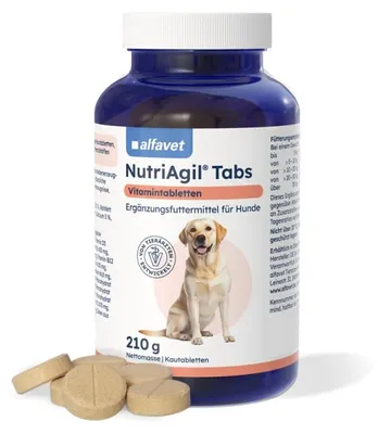 Produktbild von NutriAgil Tabs 210g