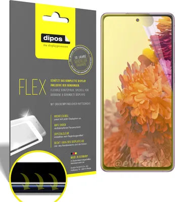 Produktbild von 2x Schutzfolie für Samsung Galaxy S20 FE inkl. Rundung 3D Full Cover Flex Folie