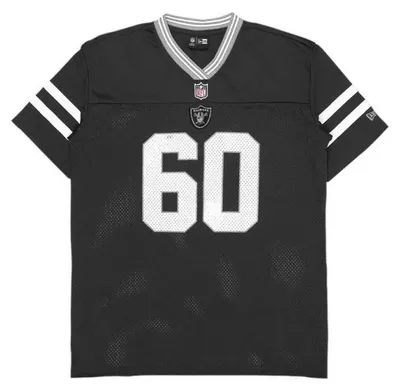 Image de Maillot NFL Las Vegas Raiders New Era Mesh Noir