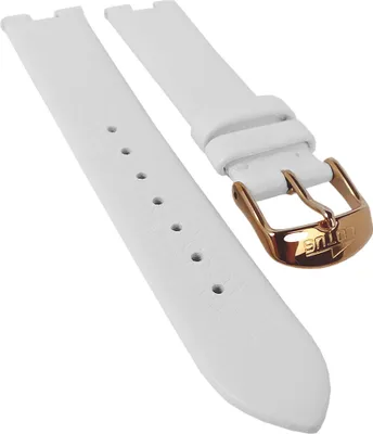 Produktbild von Lotus Watches ► Uhrenarmband 18mm weiß Leder ► 15900 15901 15901/1