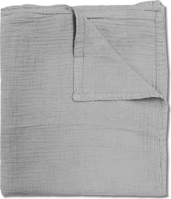 Produktbild von Sleezzz® Musselin Decke grau 150 x 200 cm