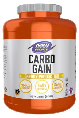 Imagen del producto de NOW Foods Suplementos dietéticos Carbo Gain, 733739020239