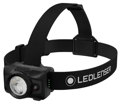 Produktbild von Ledlenser Stirnlampe HF6R Schwarz, 900lm, 180m Leuchtweite, 60h Laufzeit, IP67, Polymer USB-C 2400mAh