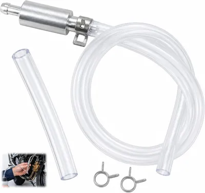 Imagen del producto de Kit de purga de frenos, de una pieza, con válvula antirretorno, manguera flexible, para el mantenimiento de los frenos